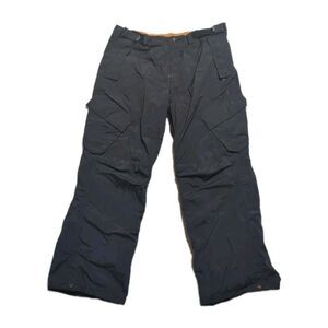 Sessions Ridge Series XL Adult Black Waterproof Snowboard Ski Pants Vented Legs
